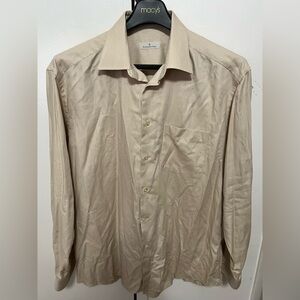 Ermenegildo Zegna Light Tan Dress Shirt